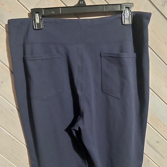 Halara XL Navy Blue Dress‎ Pants Wide Leg Career Casual Trousers - Picture 6 of 9